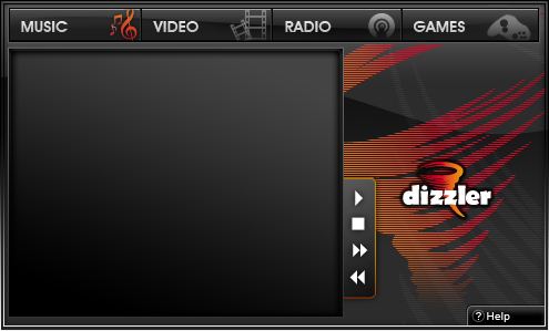 Dizzler Media Player Screenshot