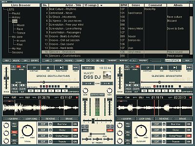 DSS DJ Screenshot
