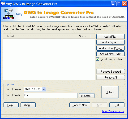DWG to JPG Converter Pro Any Screenshot