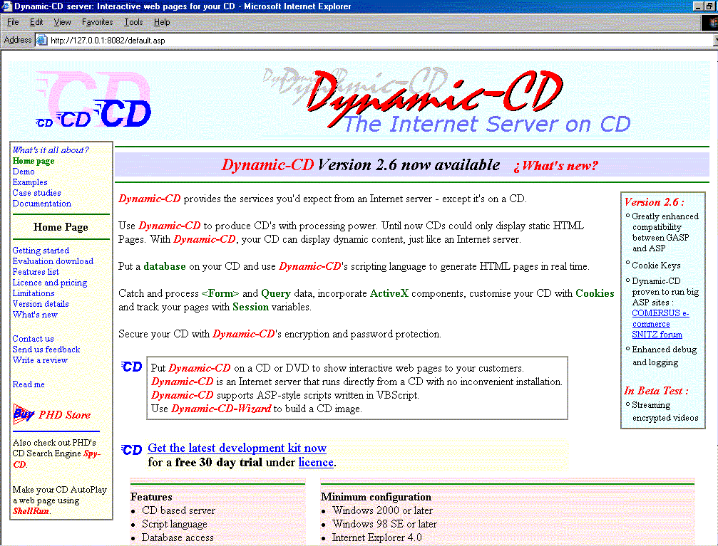 Dynamic-CD Screenshot
