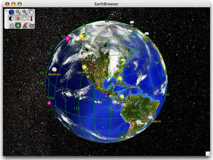 EarthBrowser Screenshot