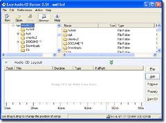 Easy Audio CD Burner Screenshot
