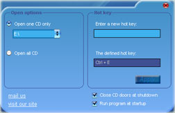 Easy CD Ejector Screenshot