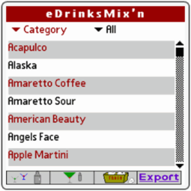 eDrinksMixn Screenshot