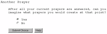 Effective Prayer - Free Self-Help Chatterbot Screenshot