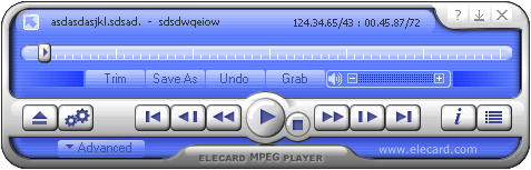 Elecard MPEG Player Screenshot