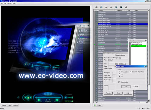 EO Video Screenshot