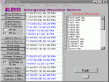 ERS 9x, Emergency Recovery System 9x Screenshot
