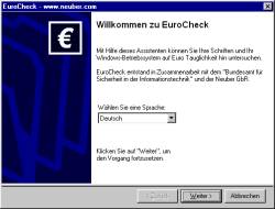 EuroCheck Screenshot