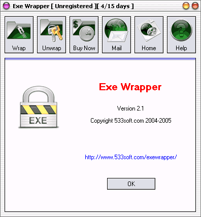 Exe Wrapper Screenshot