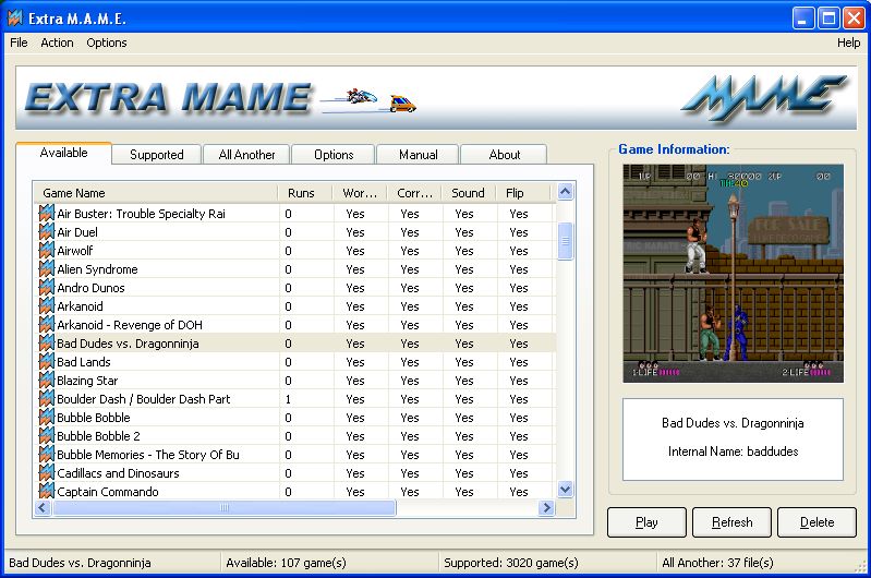 ExtraMAME 23.7 download the new version for android