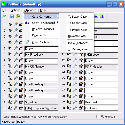 FastPaste Screenshot