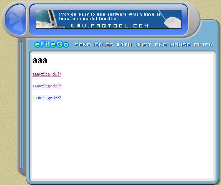 Files Share Server(efilego) Screenshot