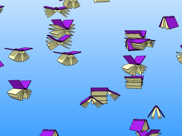 Flying Books Screenshot