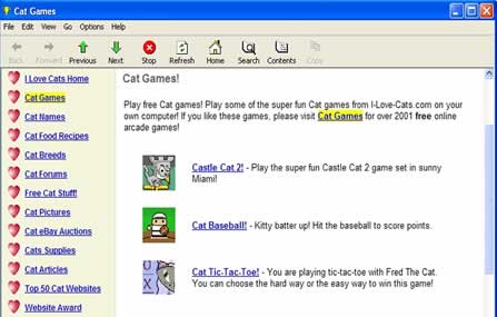Free Cat Games Screenshot