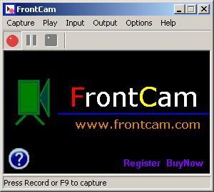 Frontcam screen recorder Screenshot