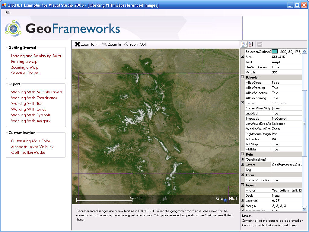 GIS.NET Screenshot