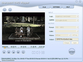 Glarysoft DVD Ripper Screenshot