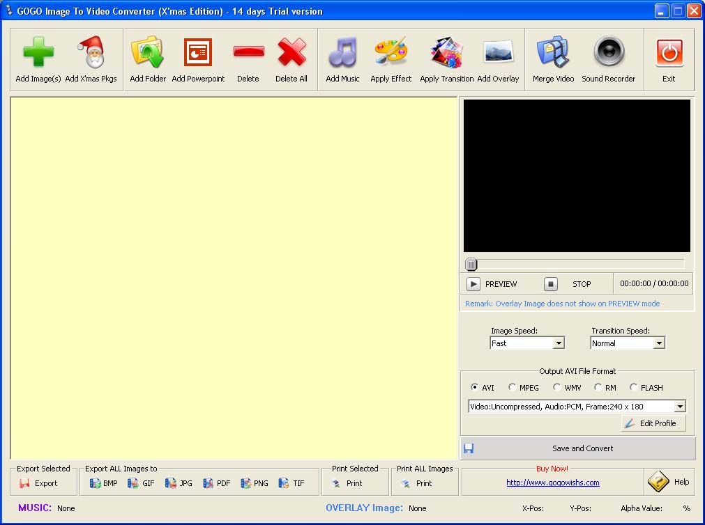GOGO Image to Video Converter(X'mas) Screenshot