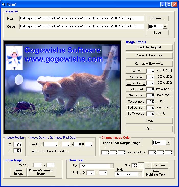 GOGO Picture Viewer Pro ActiveX Control Screenshot