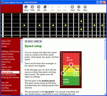 Guitar Speed Trainer Screenshot