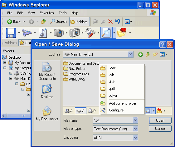 Handy Folders Screenshot