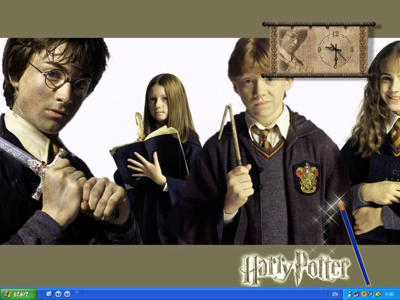 Harry Potter Clock Screenshot