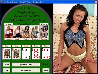 Heartbreak Strip Poker - Bronze Edition Screenshot