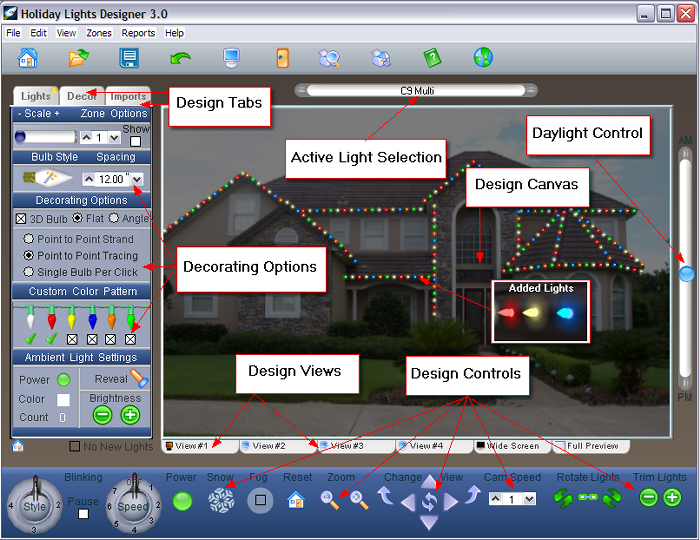 Holiday Lights Designer Screenshot