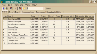 Home Brew Kit Master Screenshot