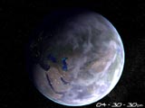 Home Planet Earth 3D Screensaver Screenshot