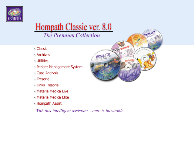 Hompath Classic-Homeopathic Software Screenshot