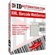 IDAutomation XML Barcode Webservice Screenshot
