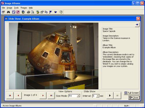 Image Albums (For Microsoft Access) Screenshot