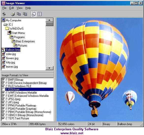 Image Viewer by Blaiz Enterprises Screenshot