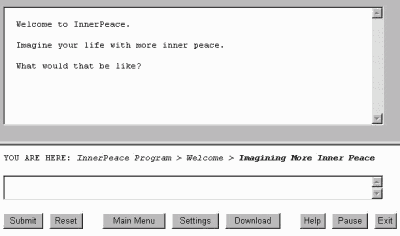 Inner Peace - Free Self-Counseling Software for Inner Peace Screenshot