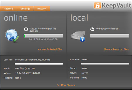 KeepVault Screenshot