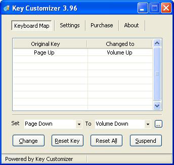 Key Customizer Screenshot