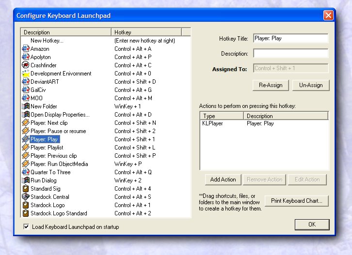 Keyboard LaunchPad Screenshot