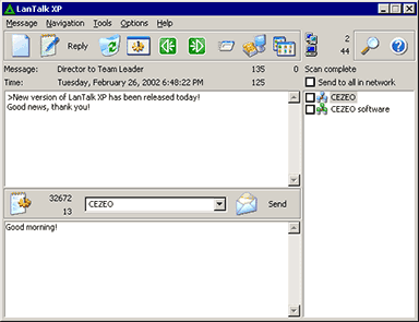 LanTalk XP Screenshot