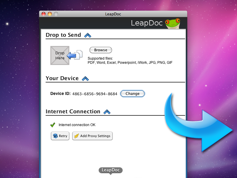 LeapDoc Screenshot