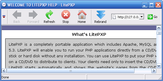 LitePXP Screenshot