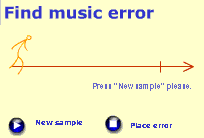 Melody error game Screenshot