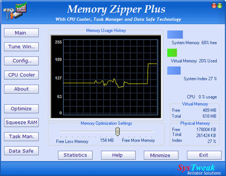 Memory Zipper Plus Screenshot