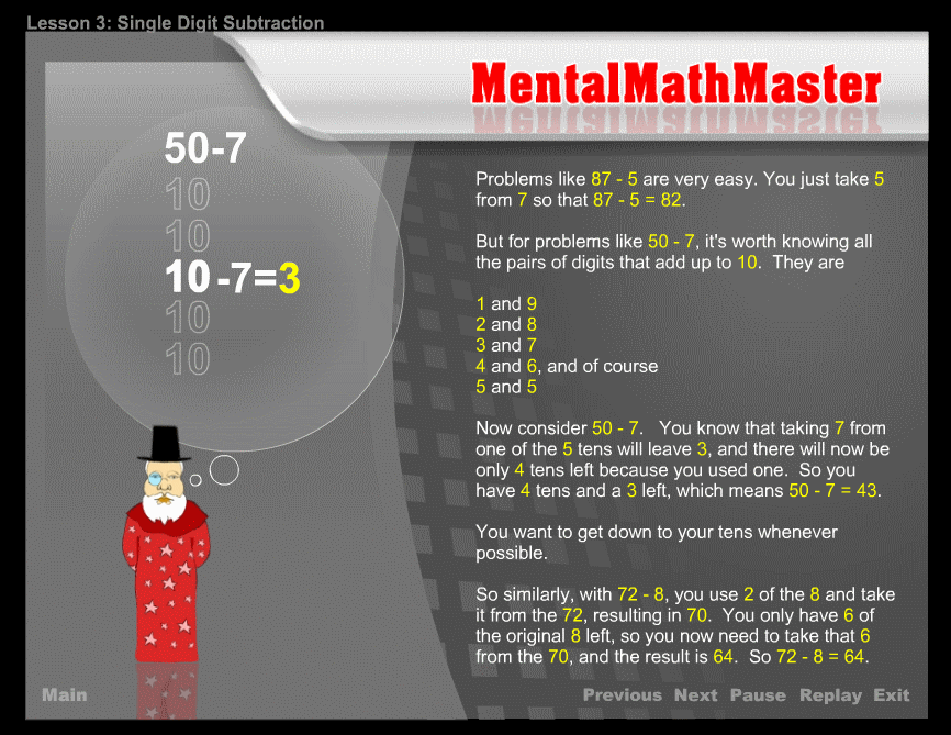 Mental Math Master Screenshot