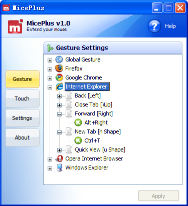 MicePlus Screenshot