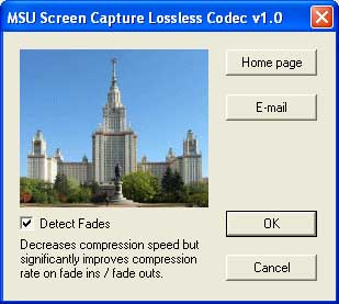 MSU Screen Capture Lossless Codec Screenshot