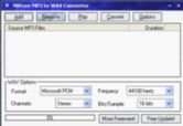 NBFree MP3 to WAV Converter Screenshot