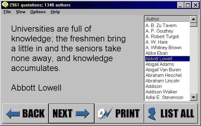 Notable Quotables Screenshot