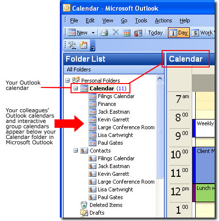 OfficeCalendar for Microsoft Outlook Screenshot